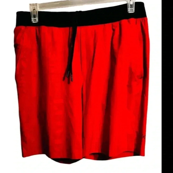Lululemon T.H.E. Short  Linerless 7" Manifest Dark Red Men's Shorts Size XL - Picture 1 of 5